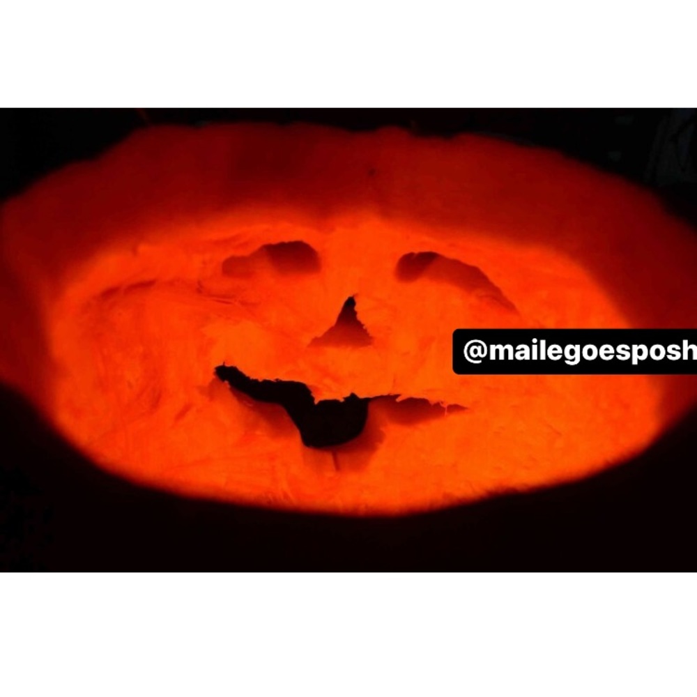 Art Photograph Print of Smiling Jack-O-Lantern pumpkin 8X10” Halloween photo